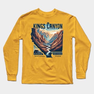 kings canyon Sierra Nevada Long Sleeve T-Shirt